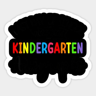 2024 Last Day of School Autograph kindergarten Graduation Sticker